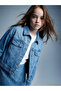 Lcw Kids Indigo Stone Girls' Jean Jacket