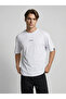 Men's Oversized 100% Cotton Crew Neck Printed Basic T-Shirt - 2