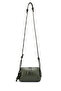 The Moiss Knitted Patterned Adjustable Strap Piece Bliss Women's Crossbody Bag Khaki - 4