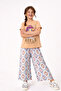 Girl's Top and Bottom Set Printed Cotton Piece Fresh Set - 2