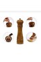Bamboo Natural Wood Salt Pepper Coffee Grinder Mill 22cm Salt Shaker Pepper Shaker - 3