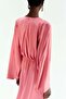 Twist-detail satin dress - 4