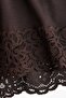 Lace-trimmed jersey dress - 4