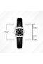 Women's Analog Black Dial Watch - E25502-SLBB - 5