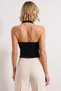 Women's Knitted Blouse Halter Neck Square Cut Thick Strap Fitted Sleeveless Accessory Plain Durable - 6