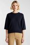 Women's Blouse Knitwear Crew Neck Low Sleeve Three Quarter Regular Fit Plain Pattern Medium Thickness Single Layer - 5
