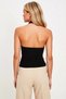 Women's Blouse High Degaje Collar Sleeveless Glittery Stretchy Knitted Fitted Fit Plain Pattern Regular Length Stylish - 6