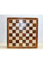 Special varnished magnet stone wooden foldable boxed chess game 30 cm g223 - 3