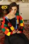 Women's Colorful Hand Knitted Harry Styles Short Cardigan - 3