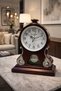 Decorative Silent Table Clock with Pendulum - Feronis - 2