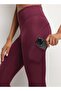 7/8 HIIT Mesh Hem Leggings – Plum Purple - 5