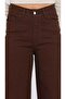 New Season High Waisted Loose E Stretchy Women's Palazzo Jeans - 3