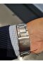Automatic Calendar Steel Bracelet 3 Atm Water Resistant Men's Wristwatch - 4