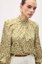 Patterned Blouse - Green - 6