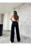 New Season High Waisted Loose E Stretchy Women's Palazzo Jeans - 2