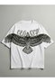 Oversized Kartal Printed Crew Neck Unisex T-Shirt - 2