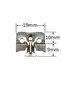 Cleme Lambriu - 100buc/set