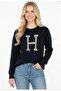 Harry Potter Licensed Letter H Sweatshirt Molly Weasley Collection Warner Bros Original - Size S - 7