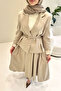 Viviana Jacket Skirt Set - Beige - 8