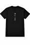 Black Oversized Printed Men's T-Shirt 100% Cotton Unisex Street Style Summer T-Shirt