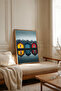 One Piece Wooden Framed Painting Tk3631
