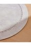 Grey Floral Round Placemat - 3