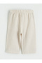 Lcw Baby Ecru Crew Neck Baby Girl Blouse and Pants - 8