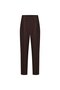 Brown Elastic Waist Pants, Pack of Wool