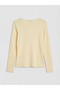 Lcw Everyday Beige Crew Neck Women's Bodysuit - 6