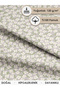 100% Cotton Ranforce Fabric 100X240 cm 120 G/M² Digital Printing Premium Patchwork and Sewing - 3