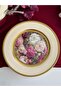 Porcelain Serving Plate for 6 People 24K Flores - 4