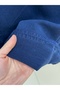 Lunona Double Pocketed Linen Skirt-Ma8256 Navy Blue - 5