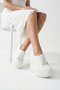 Liina Women's Wedding Dress Padded Shoes - Lace - 6