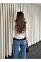 Ecru Mock Neck Lace Detailed Cardigan - 2726 - 5