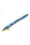 Coarse Grain Maroon Dark Blue Powder Amber Fish Prayer Beads 003 - 4