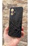 Tecno Spark Go2 Compatible Zebra Patterned Silicone Shock-Absorbing Classic Protected Rubber Case - 3