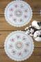 6' Li Placemat Supla Lace Processed Appearance 40 cm Round - 3