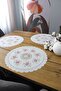 6' Li Placemat Supla Lace Processed Appearance 40 cm Round - 2