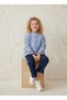 Pitikare Shirt Embroidered Knitwear Jeans Set - 4