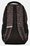Men Allover Print Backpack, Black - 2