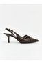 Pointed Toe Women's Shoes Heeled Shoes (S6) - 2