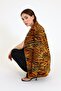 Kaplan Printed Oversized Padded Shoulders Blazer - 5