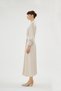 30068 ELİZA ELBİSE Bej - 5