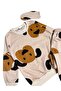 Boy's Cotton Piece Fabric Beige Color Dog Patterned Sleep Band Long Sleeve Transitional Pajama Set - 4
