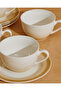 Beige Gradient Printed Dinner Set (20 Piece) - 8