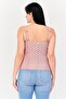 Women V Neck Allover Print Sleeveless Top, Multicolor - 4
