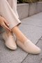 Women's Orthopedic Leather Loafer Shoes – Flexible and Lightweight, Non-Slip Sole - 3