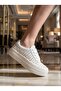 Women's Imported White Breathable Daily Socks S Sneakers Ew11