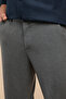 Solid Chinos with Button Closure - 5