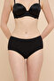 Women's White 3 Pack Ribbed Full Brief - 2